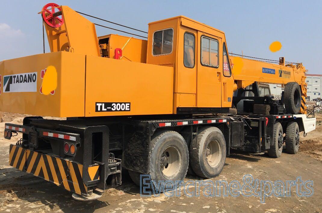 Tadano TL-300E-2 used truck crane .  